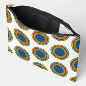 Pochette À Accessoires Shweshwe africain (Ouvrir)