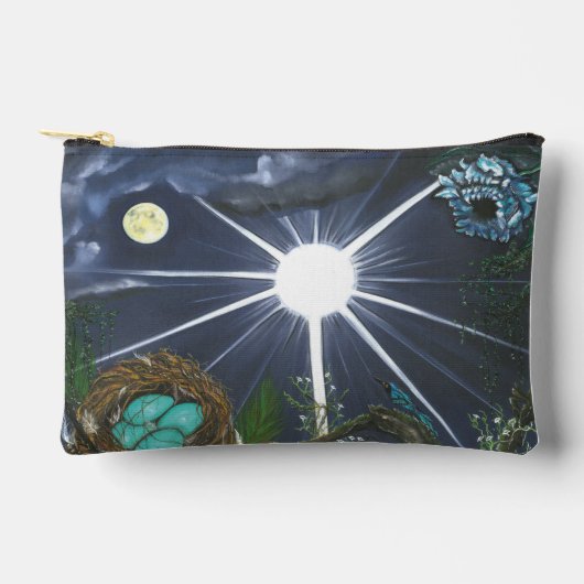 Pochette À Accessoires Silence de l'Espace Sacré (Recto)
