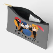Pochette À Accessoires Silhouette de caractères FRIENDS™ (Ouvrir)