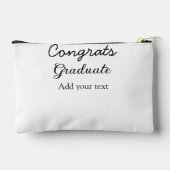 Pochette À Accessoires Simple congratulation graduation add your (Verso)