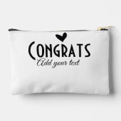 Pochette À Accessoires Simple congratulation graduation add your (Verso)