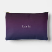 Pochette À Accessoires Simple Élégant Violet (Recto)