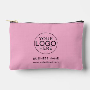 Pochette À Accessoires Simple logo de société pour un site web de goodies