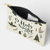 Pochette À Accessoires Simple Noël O Sainte Nuit (Ouvrir)