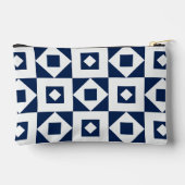 Pochette À Accessoires Simple Patch Marine Blanc Imprimé Coupe Petit (Verso)