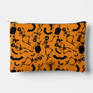 Pochette À Accessoires Skeletons d'Halloween Macabre Dance