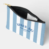 Pochette À Accessoires Ski Apres 2025 Bleu Cabana Stripe (Ouvrir)