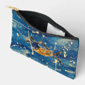 Pochette À Accessoires Ski saut splatter art (Ouvrir)