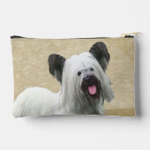 Pochette À Accessoires Skye Terrier Peinture Silver Grey Original Chien A (Verso)
