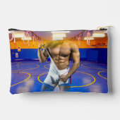 Pochette À Accessoires SlipperyJoe's musculaire bulge six pack gym trai (Verso)