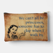 Pochette À Accessoires SlipperyJoe's Princess clap marchant drôle les ann (Verso)