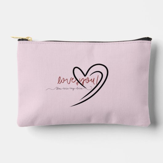 Pochette À Accessoires Small Accessory Pouch Zipper Bag  (Recto)