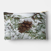 Pochette À Accessoires Snowy Pine Cone I (Verso)