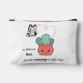 Pochette À Accessoires So Different, Parfait Ensemble - mignon couple d'a (Recto)