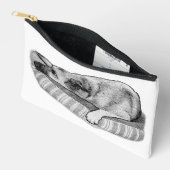 Pochette À Accessoires Soft Touch, Manga Dog Pouch (Ouvrir)