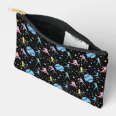 Pochette À Accessoires Softball Féminin - Joueuses avec Étoiles (Ouvrir)