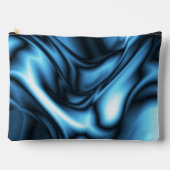 Pochette À Accessoires Soie bleue (Recto)
