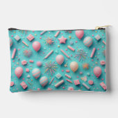 Pochette À Accessoires Soirée en bleu (Verso)