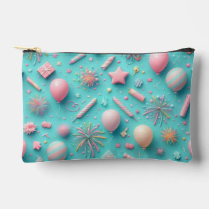 Pochette À Accessoires Soirée en bleu