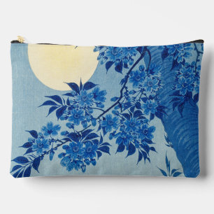 Pochette À Accessoires Soirée Lune Arbre Bleu Lune