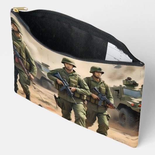 Pochette À Accessoires Soldats des forces de l'armée australienne (Ouvrir)