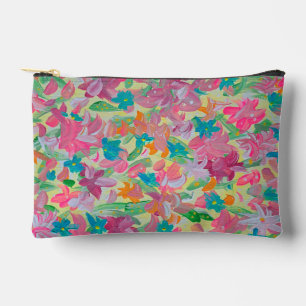 Pochette À Accessoires Soleil Pastel Floral