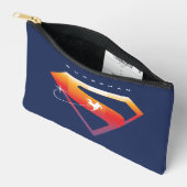 Pochette À Accessoires Soleil Tourner Superman Shield (Ouvrir)
