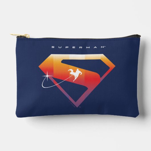 Pochette À Accessoires Soleil Tourner Superman Shield (Recto)