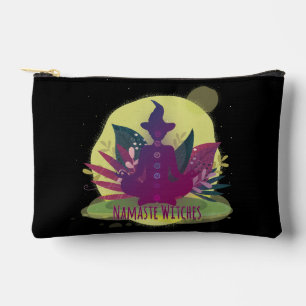Pochette À Accessoires Sorcières Halloween Yoga Namaste