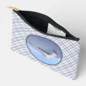 Pochette À Accessoires Souris Tufted en peinture de neige Art original d' (Ouvrir)