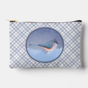 Pochette À Accessoires Souris Tufted en peinture de neige Art original d'