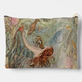 Pochette À Accessoires Sous la mer Sirène Vintage (Verso)