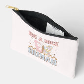 Pochette À Accessoires Soyez Un Beau Dit Humain Motivationnel Good Vibes (Ouvrir)