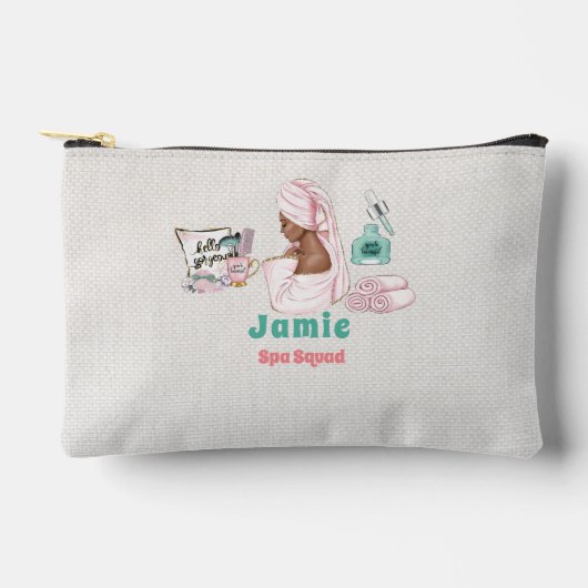 Pochette À Accessoires Spa Anniversaire Pamper fête d'anniversaire (Recto)