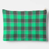Pochette À Accessoires Spring Green and Finlandia Black Plaid (Verso)