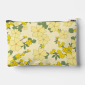 Pochette À Accessoires Spring Yellow Floral Pattern (Verso)
