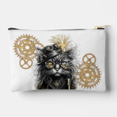 Pochette À Accessoires Spunky Paws Le Chat Steampunk Funky  (Verso)