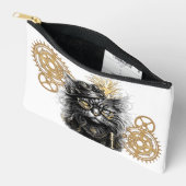 Pochette À Accessoires Spunky Paws Le Chat Steampunk Funky  (Ouvrir)