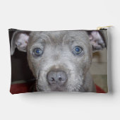 Pochette À Accessoires Staffordshire Bull Terrier Puppy Face, (Verso)