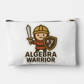 Pochette À Accessoires Sticker Algebra Warrier - Mignonne Héros Math (Verso)