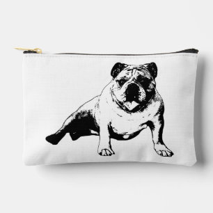 Pochette À Accessoires Style Bulldog avec des lignes nettes