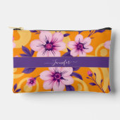 Pochette À Accessoires Style Floral-Dopamine Été Vibrant - (Recto)