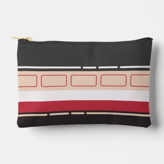 Pochette À Accessoires Style rétro gras Stipes (Recto)
