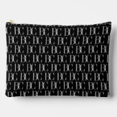Pochette À Accessoires Style tendance vue designer monogramme (Recto)