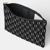Pochette À Accessoires Style tendance vue designer monogramme (Ouvrir)