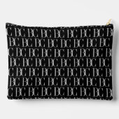 Pochette À Accessoires Style tendance vue designer monogramme (Verso)