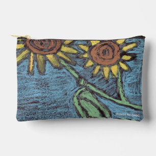 Pochette À Accessoires Sunflowers Forever - Art pour enfants pour CHOC