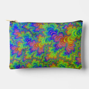 Pochette À Accessoires Super coloré Boho Hippie Trippy Rainbow Fracty