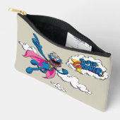 Pochette À Accessoires Super Grover vintage (Ouvrir)