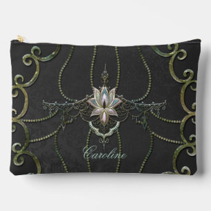 Pochette À Accessoires Superbe fleur de lotus élégante.